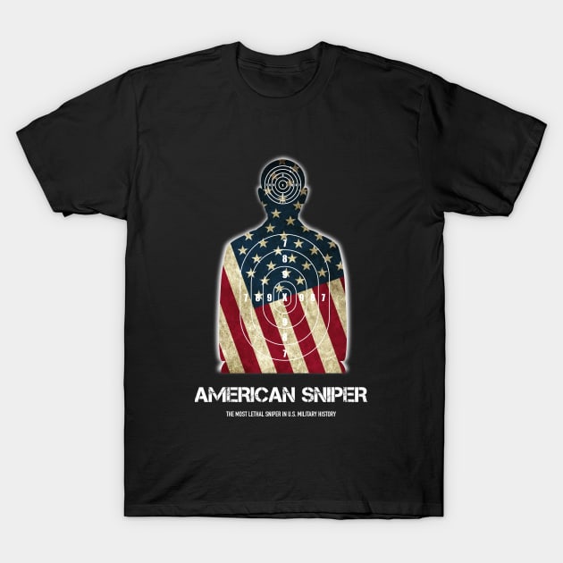 【希少】AMERICAN SNIPER 映画　Tシャツ着丈71cm